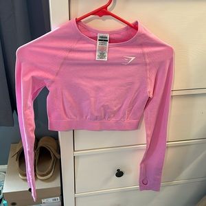 Gymshark cropped long sleeve